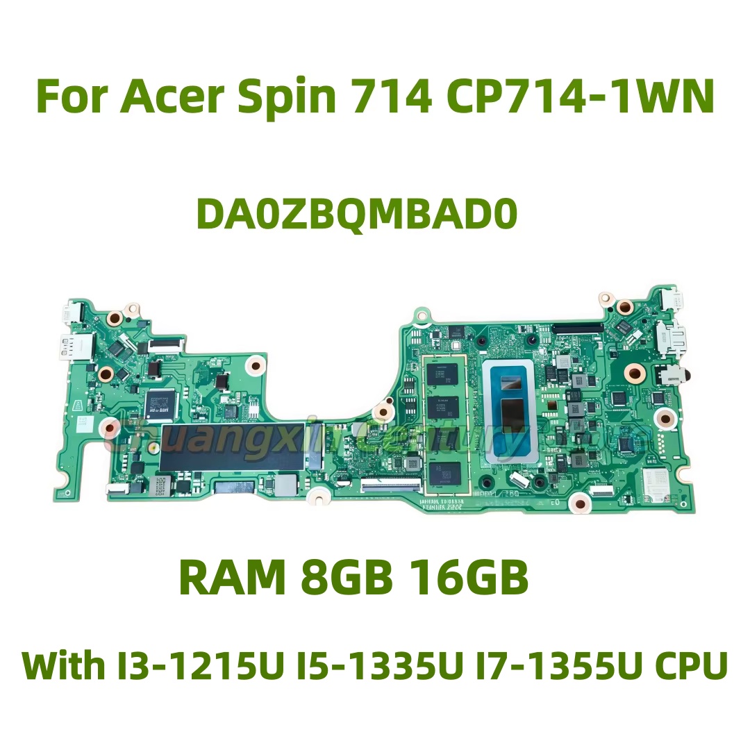 Ddr4 8Gb - Материнская плата DA0ZBQMBAD0 для Acer Spin