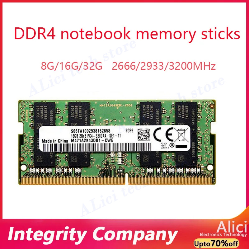 Sodimm Ddr4 - Память для ноутбука Samsung DDR4 8