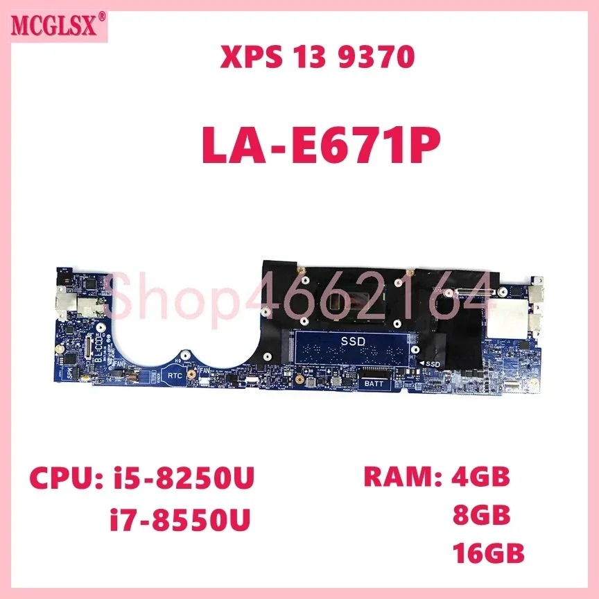 LA-E671P с процессором i5-8250 – обзор и цена Ddr4 8Gb