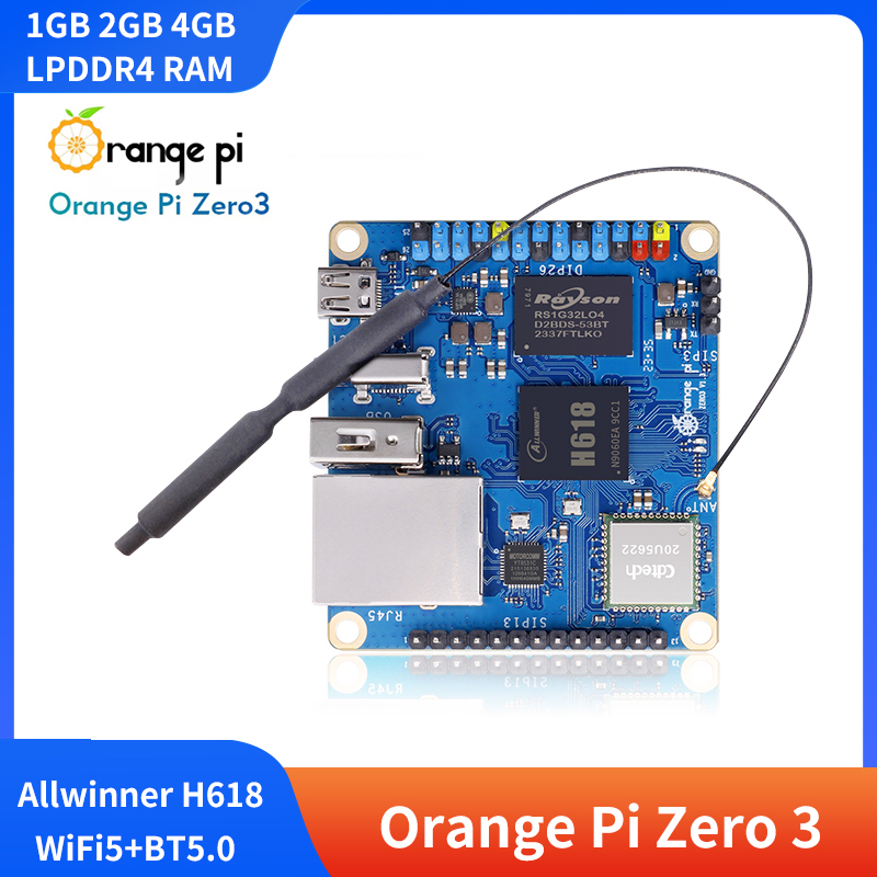 Orange Pi Zero 3 1G 1.5G 2G 4G – обзор и цена Ram Memory Module