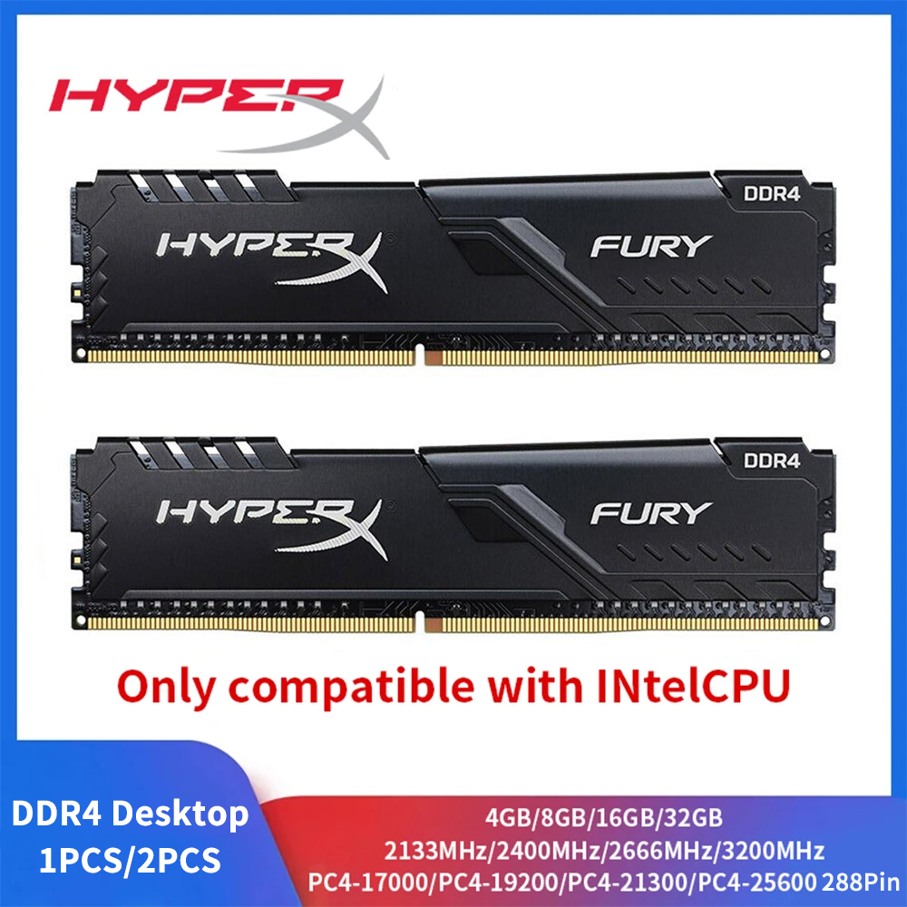 HyperX Fury Memoria DDR4 8 ГБ  – обзор и цена Ddr4 3200 16Gb